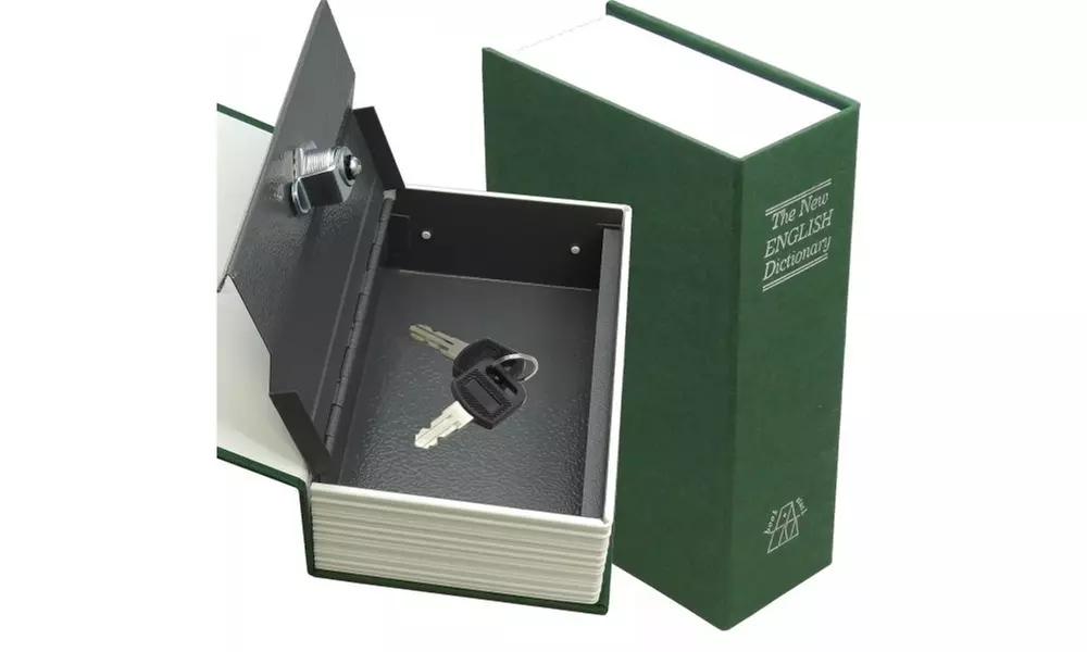 Dictionary Book Safes with Key Lock - Multiple Sizes Available - Second Medium