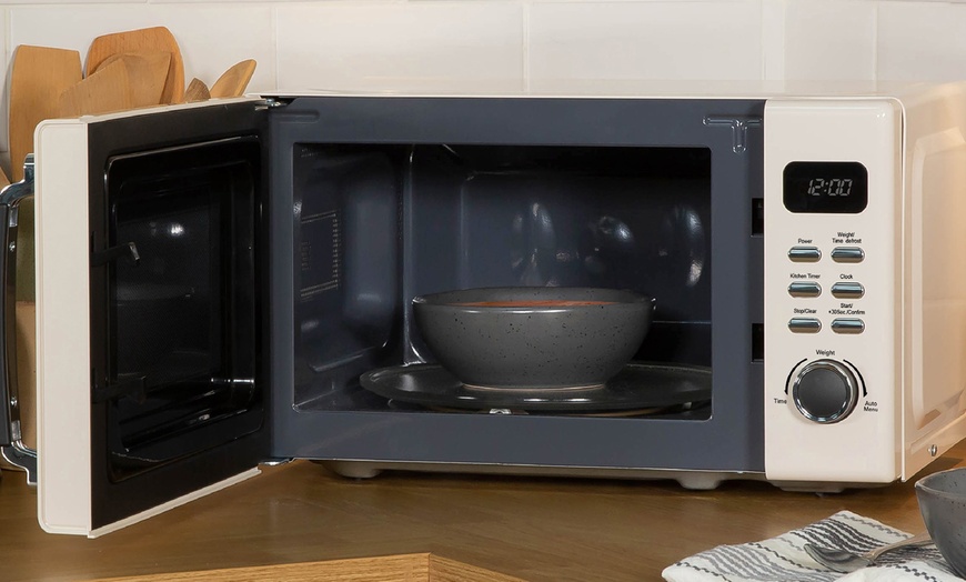 Image 9: Russell Hobbs Stylevia Microwave 800W