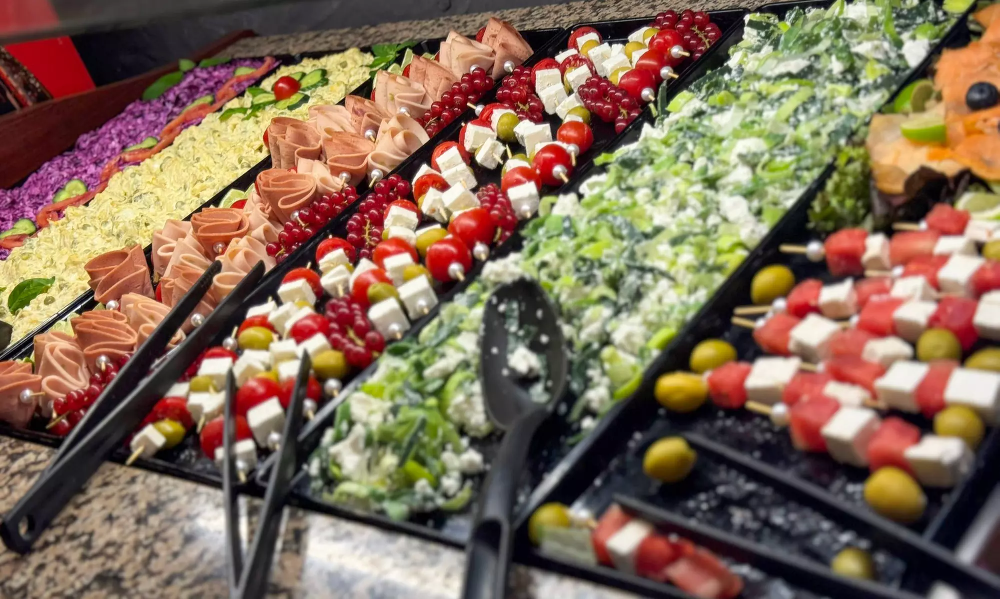 Sonntagsbrunch mit Buffet und Sektempfang für 2 oder 4 Personen