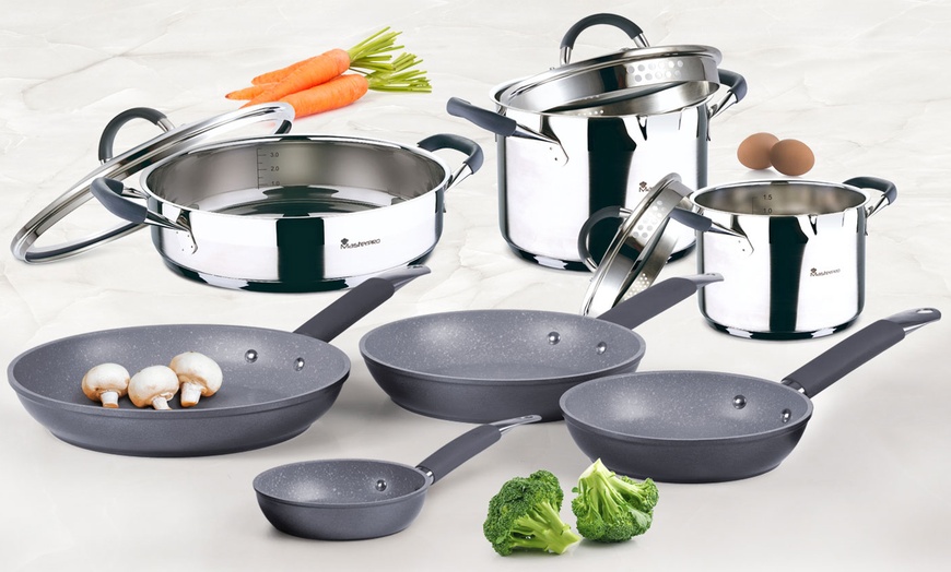 Image 1: Bergner 7-Piece Cookware Set