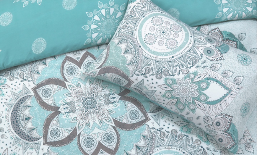 Image 2: Mandala Duvet Cover Set 