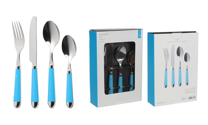 Image 8: Brasserie 16-Piece Cutlery Set