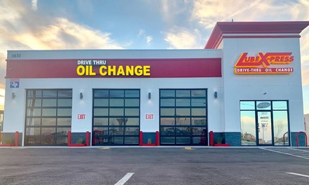 Semi Synthetic Oil Change with Brake Inspection (5 quarts) - Lube X Auto Express