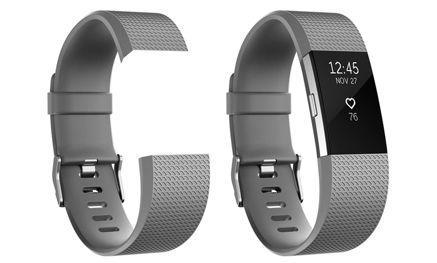 Image 5: Two Replacement Straps for Fitbit