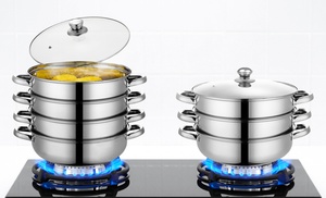 Stainless Steel Steamer Pot