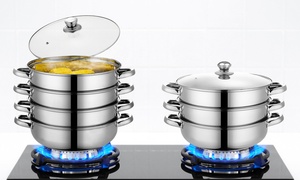 Stainless Steel Steamer Pot