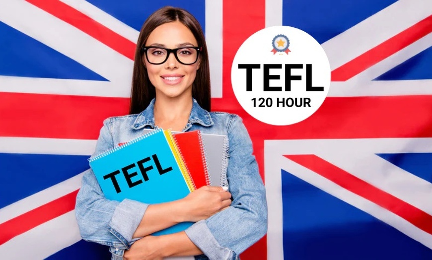 Image 1: Unlock a New Career with 120-Hour TEFL Online Course with Certificate