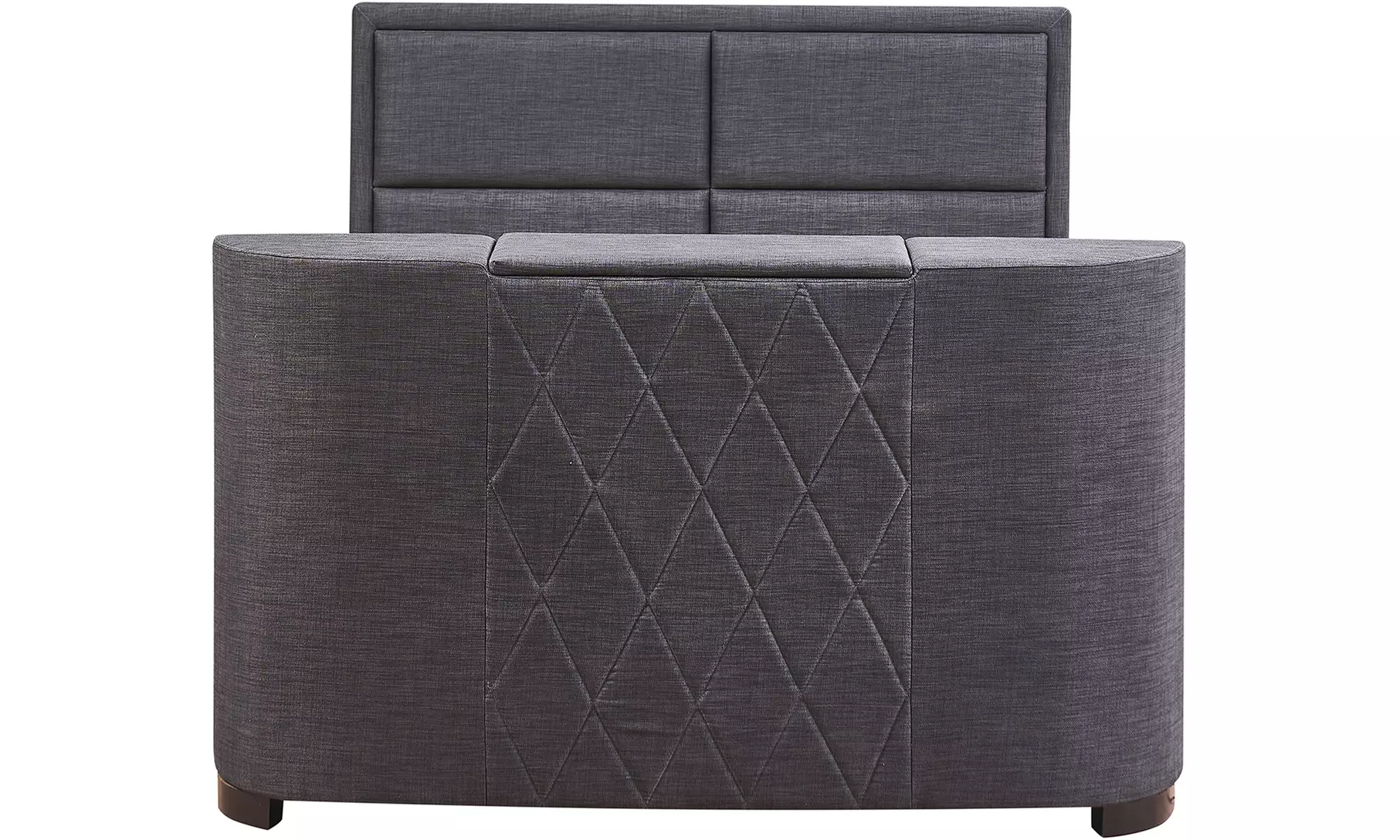 Lit avec meuble TV intégré de Sampur