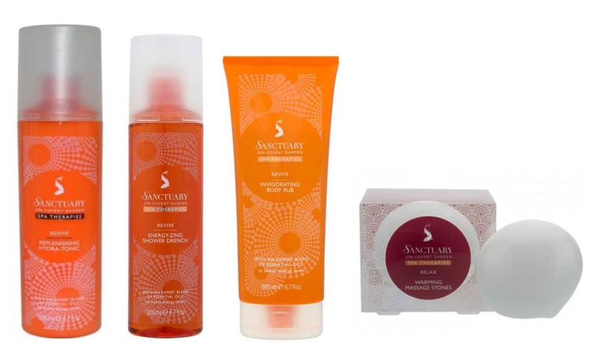 Image 1: Sanctuary Spa Bath And Body Set