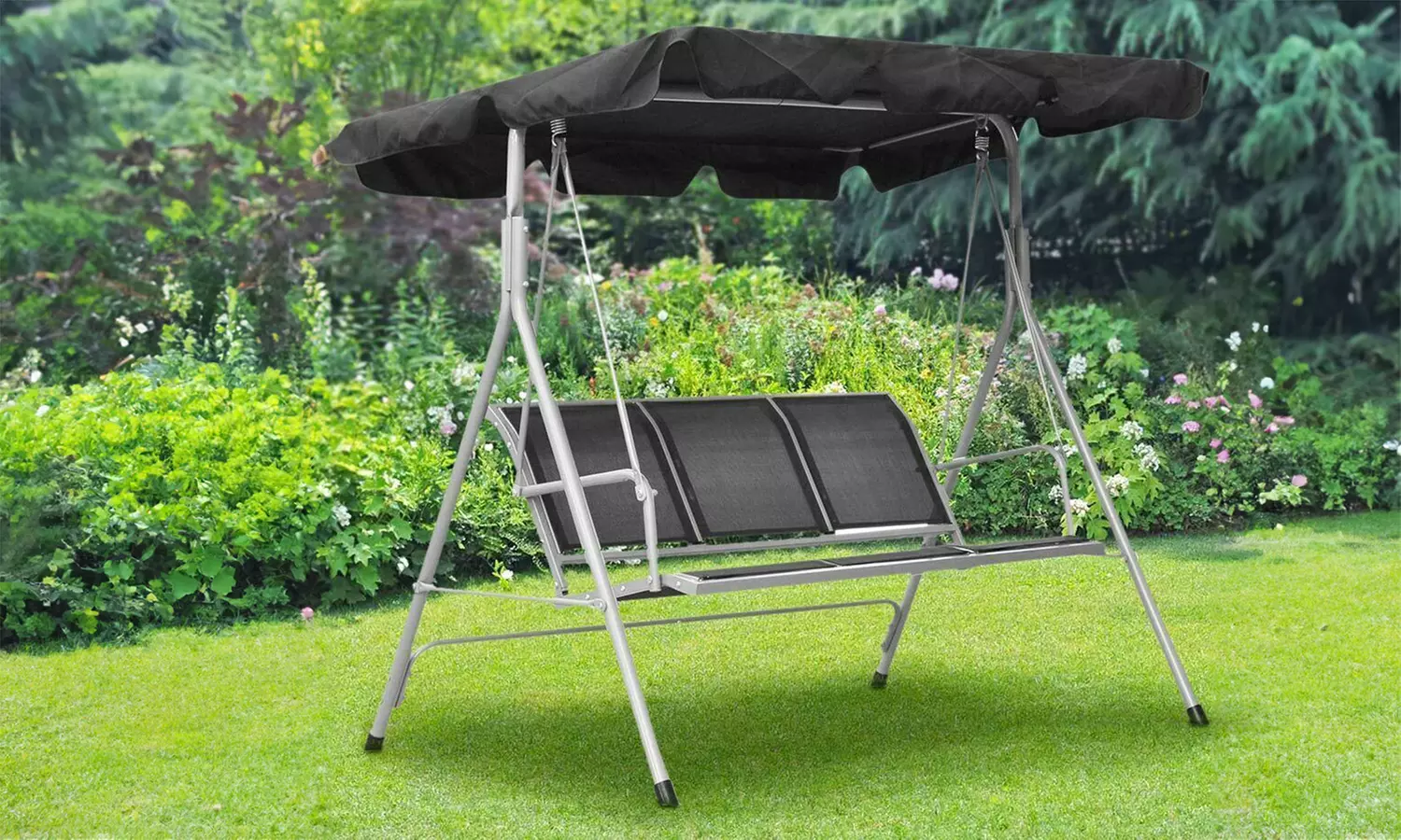 Tuinschommel met 3 zitplaatsen