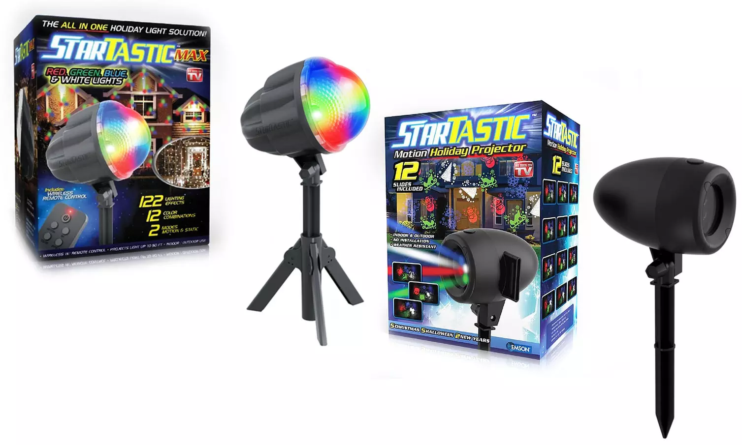 As Seen on TV Startastic Multi-Holiday Light Show Laser Projector - Primary Image