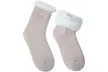1 oder 2 Paare Kuschel-Socken in Beige oder Rosa mit Fleece-Innenfutter für Damen - Second Medium