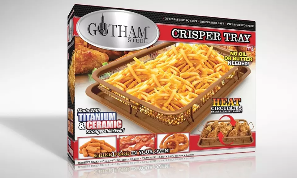 Gotham Steel Crisper Tray with Nonstick Copper Surface - As Seen on TV - Second Medium