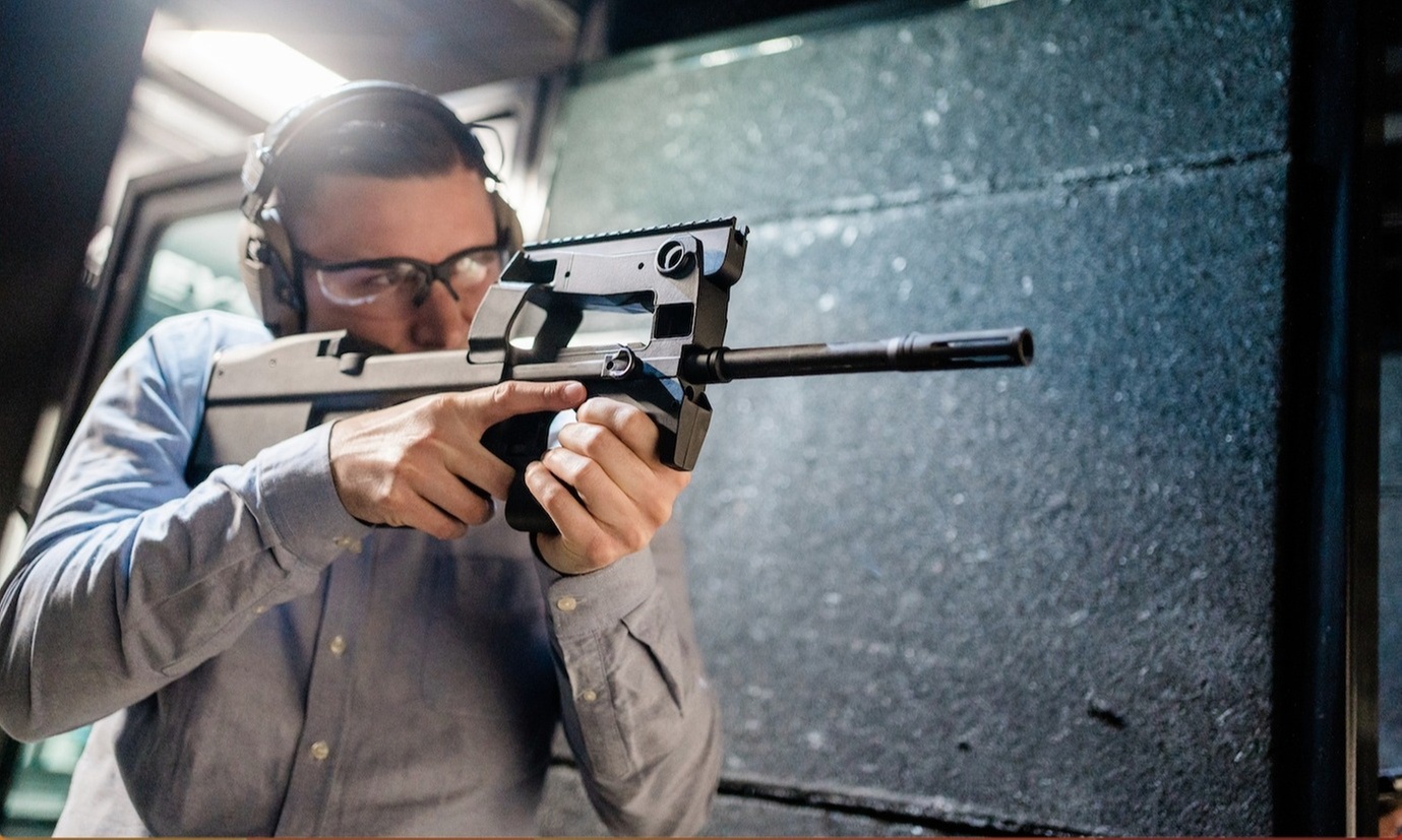 Experience Indoor Shooting Fun for 2 or 4 People