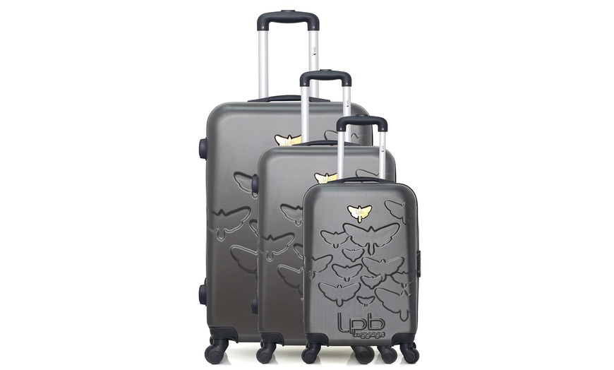 Image 19: LPB Three-Piece Luggage Set