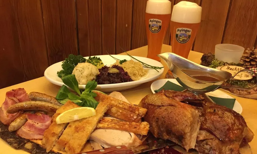 Entdecke das Beste von Bayern: Bayerisches Schmankerl Menü