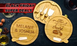 5-piece Personalised Cheese Board Set