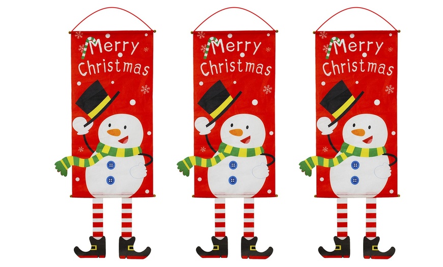 Image 21: Merry Christmas Hanging Banner