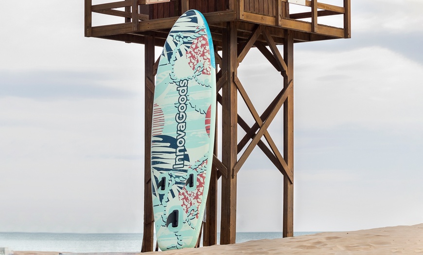 Image 5: Planche de paddle surf gonflable avec accessoires Innova Goods