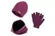 1 ou 2 ensembles bonnet, écharpe et gants pour homme et femme - Second Medium