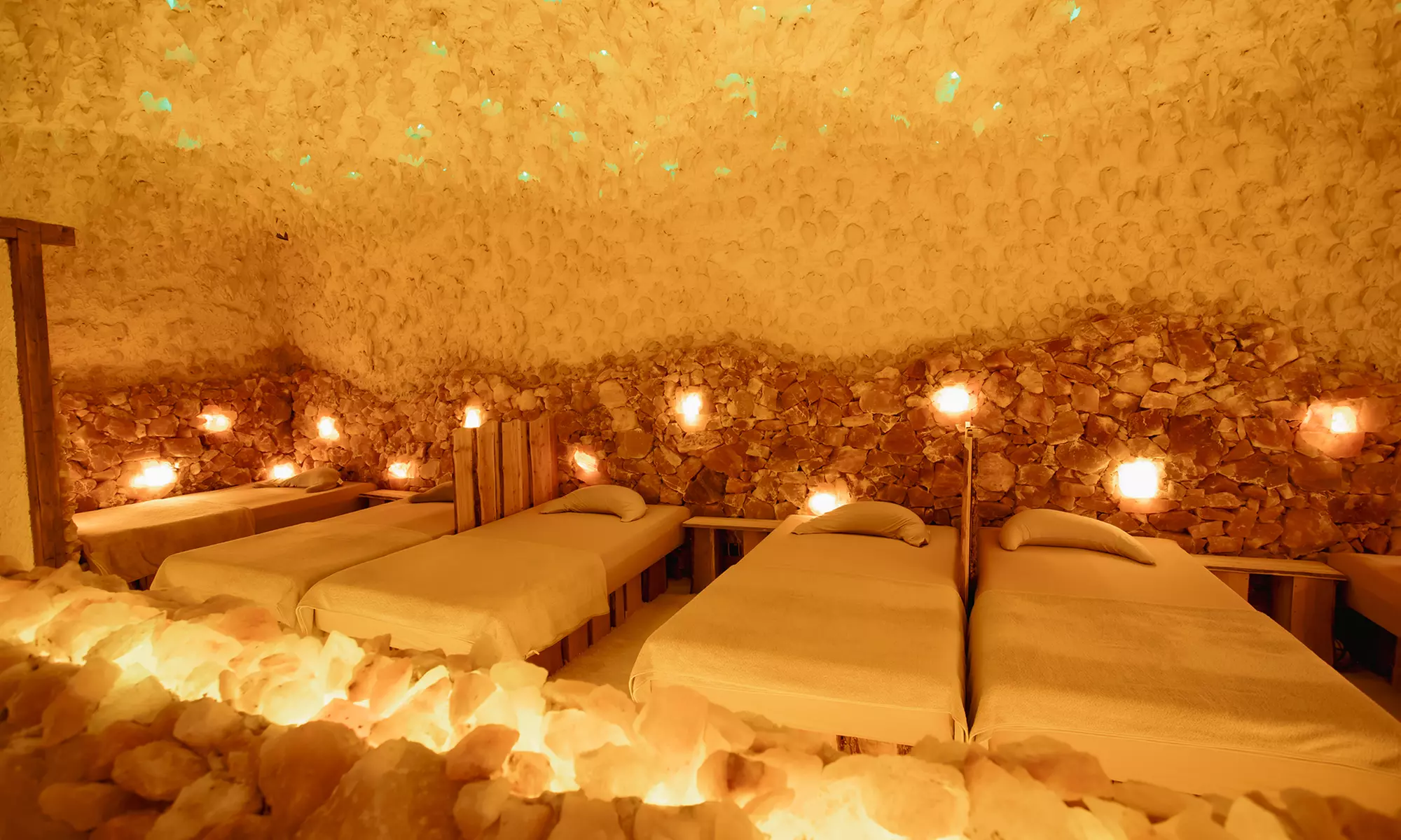 2x 45 Min. Salzgrotte für 1 Person oder 45 Min. Entspannung zu zweit