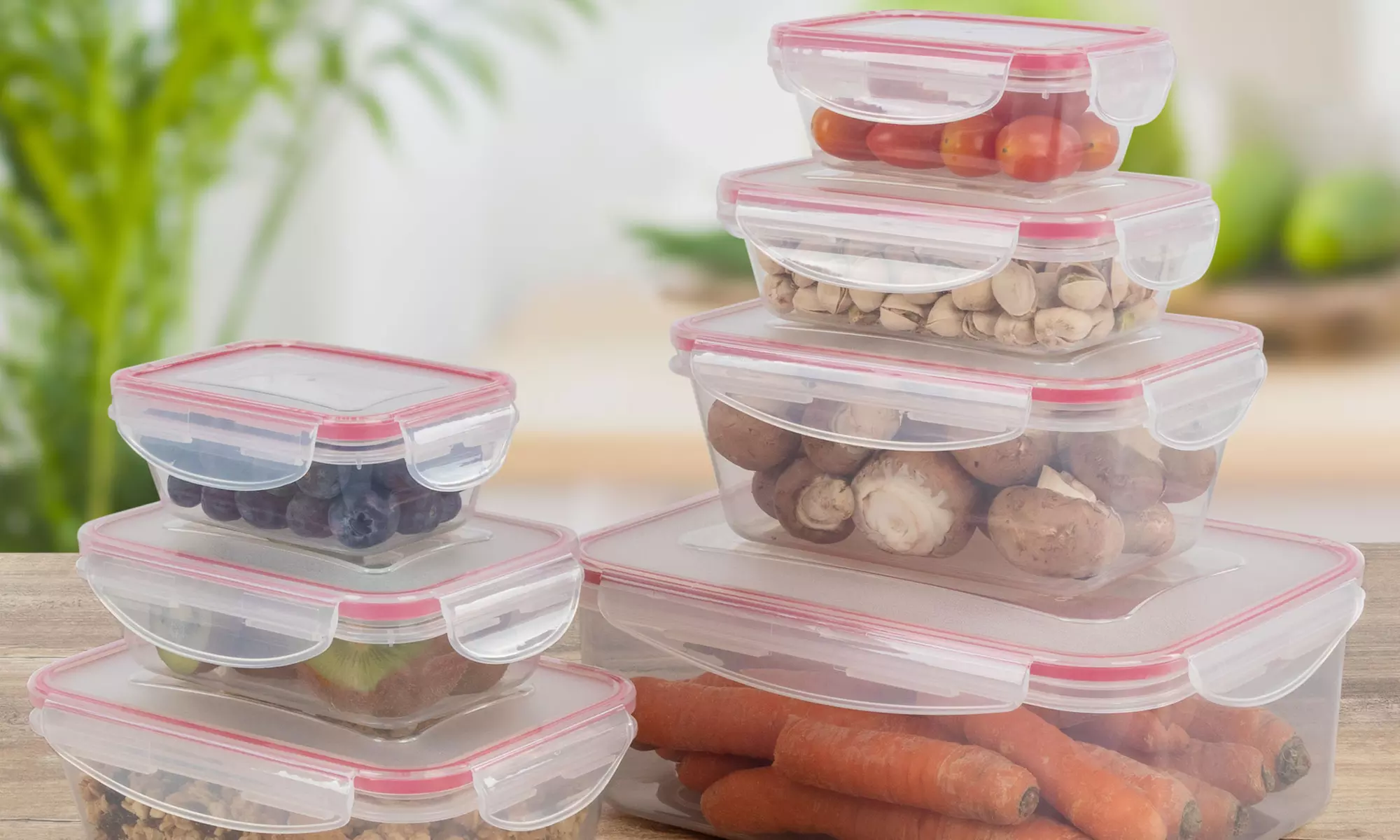 Bis zu 14-teiliges Set Classbach Aufbewahrungsboxen