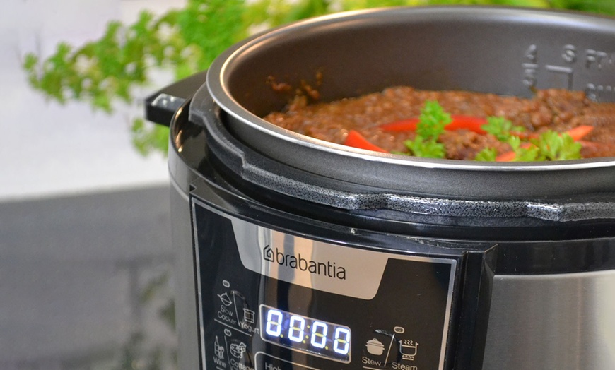 Image 3: Brabantia 6L 900W Pressure Cooker