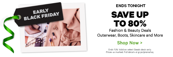 Early Black Friday - Fashion & Beauty Deals