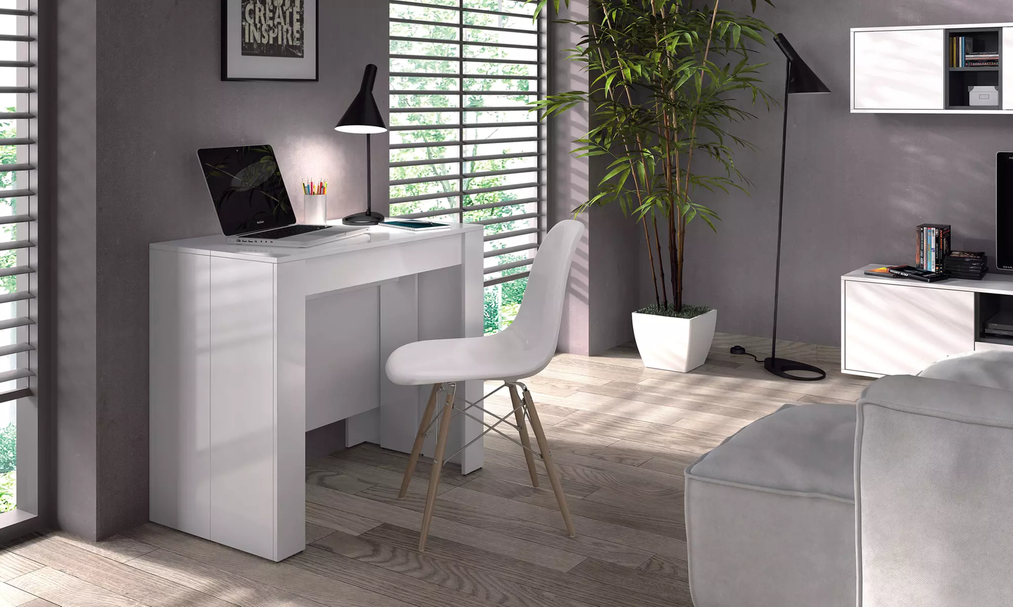 Ausziehbarer Konsolentisch „Prime"