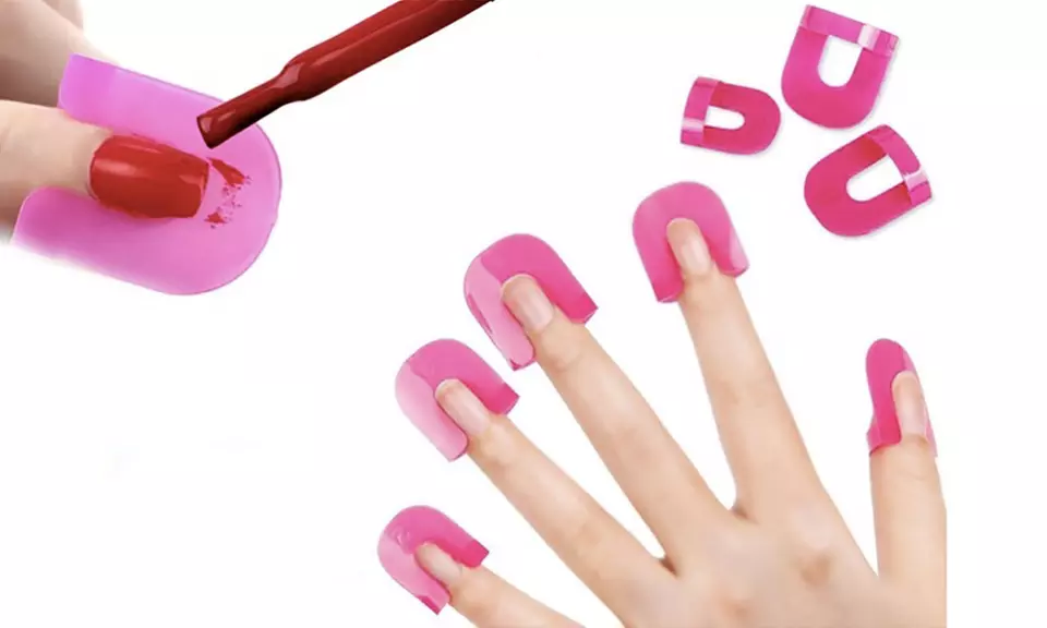 1x oder 2x 26-tlg. Nagel-Modellage-Set mit Modellier-Schablonen in 10 Größen - Primary Image