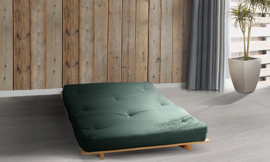 Image 37: Futon Frame and Mattress