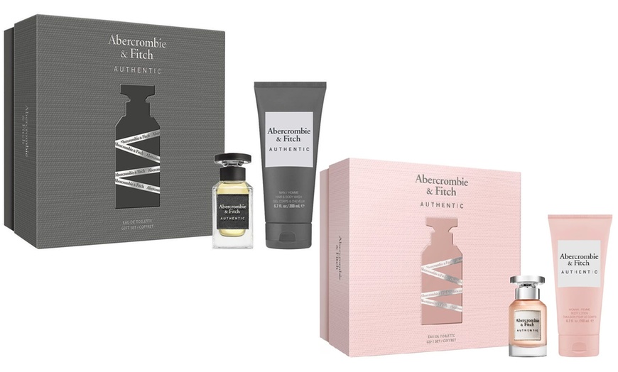 Image 1: Abercrombie and Fitch Authentic Gift Set 