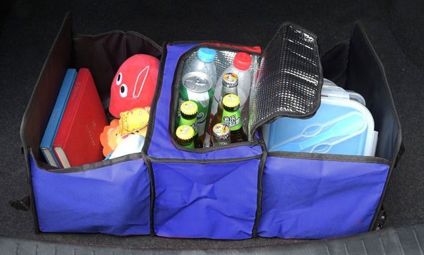 Image 2: Collapsible Car Boot Organiser