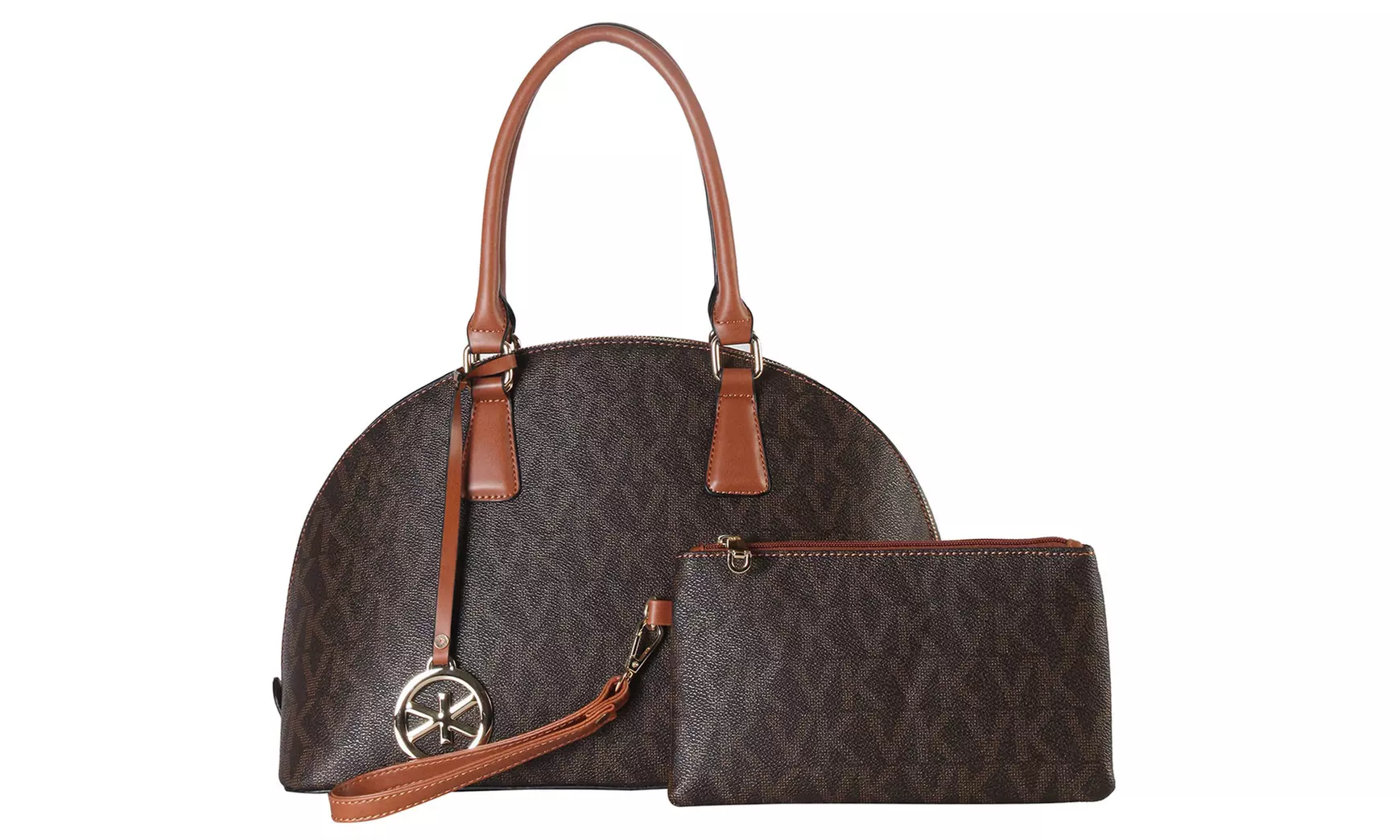 VK Collection Printed Satchel Handbags - Second Medium