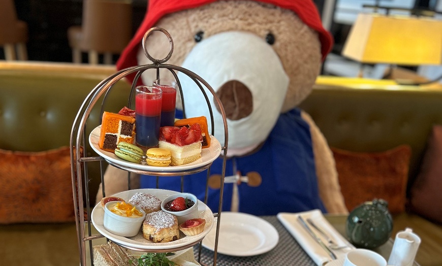 Image 1: Family Paddington Afternoon tea at 4* Norfolk Towers Hotel
