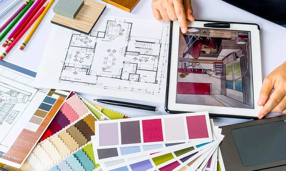 Interior Design Online Course from New Skills Academy (83% Off) - Primary Image