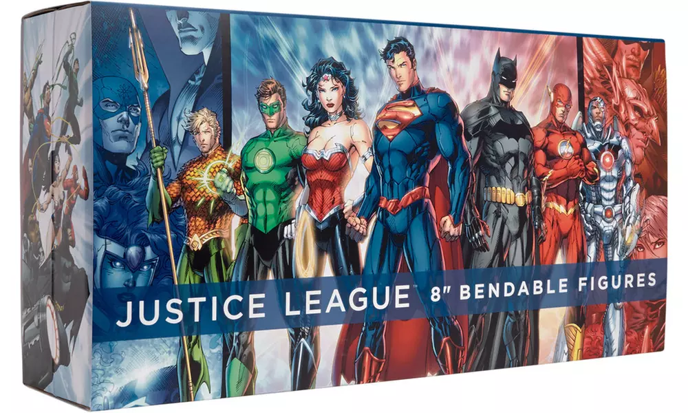 Justice Leauge Bendable Figures Set (7-Piece) - Second Medium