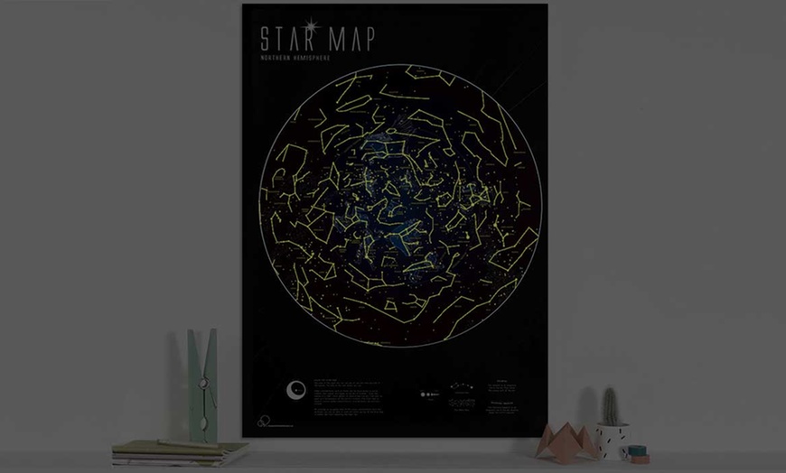 Image 2: Glow in the Dark Map