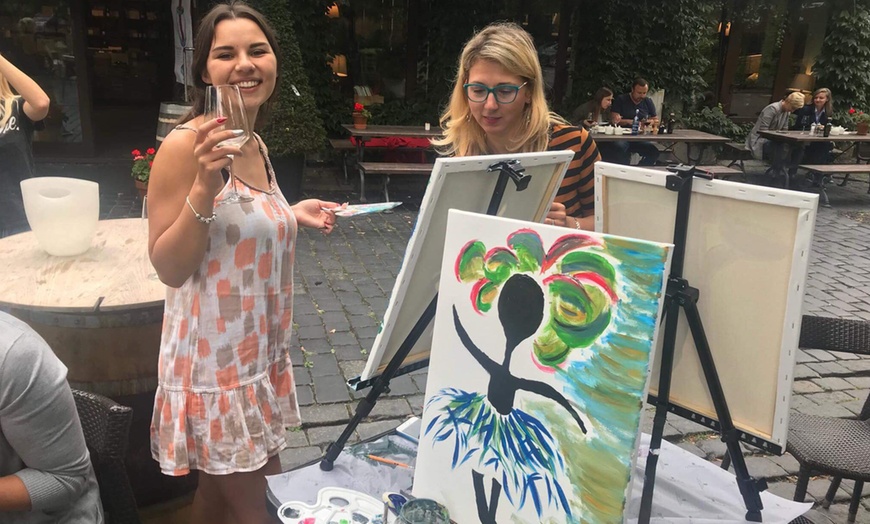 Image 6: Wine & Paint Party