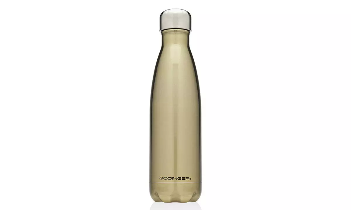 Godinger 24-Hour Insulated Stainless Steel Water Bottle - Second Medium