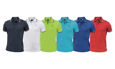 Polo da uomo Diadora, disponibili in varie colori e varie taglie