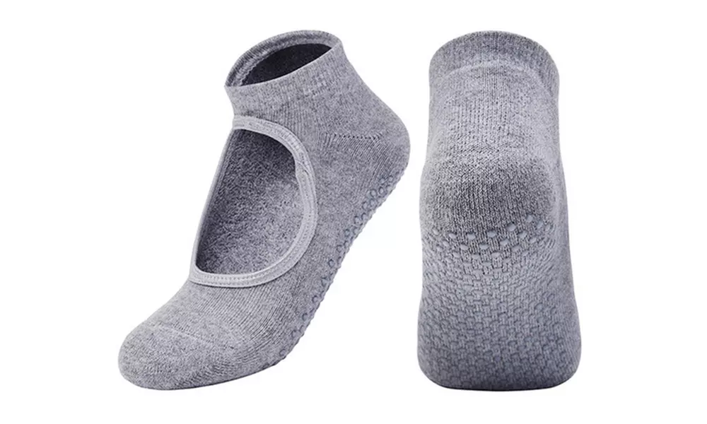 3 ou 6 paires de chaussettes de yoga - Second Medium