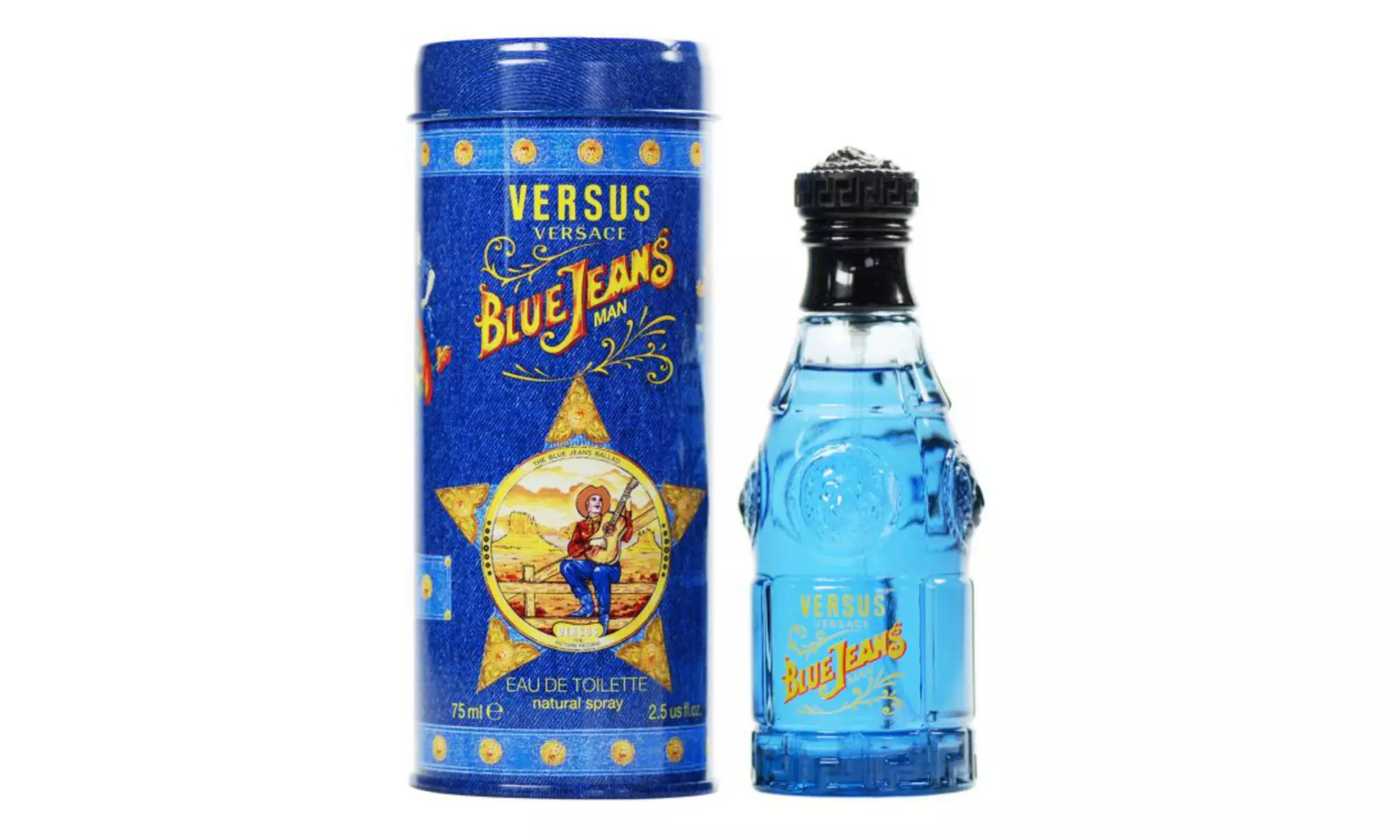 Versace Blue Jeans Eau de Toilette for Men 2.5 Fl. Oz. - Primary Image