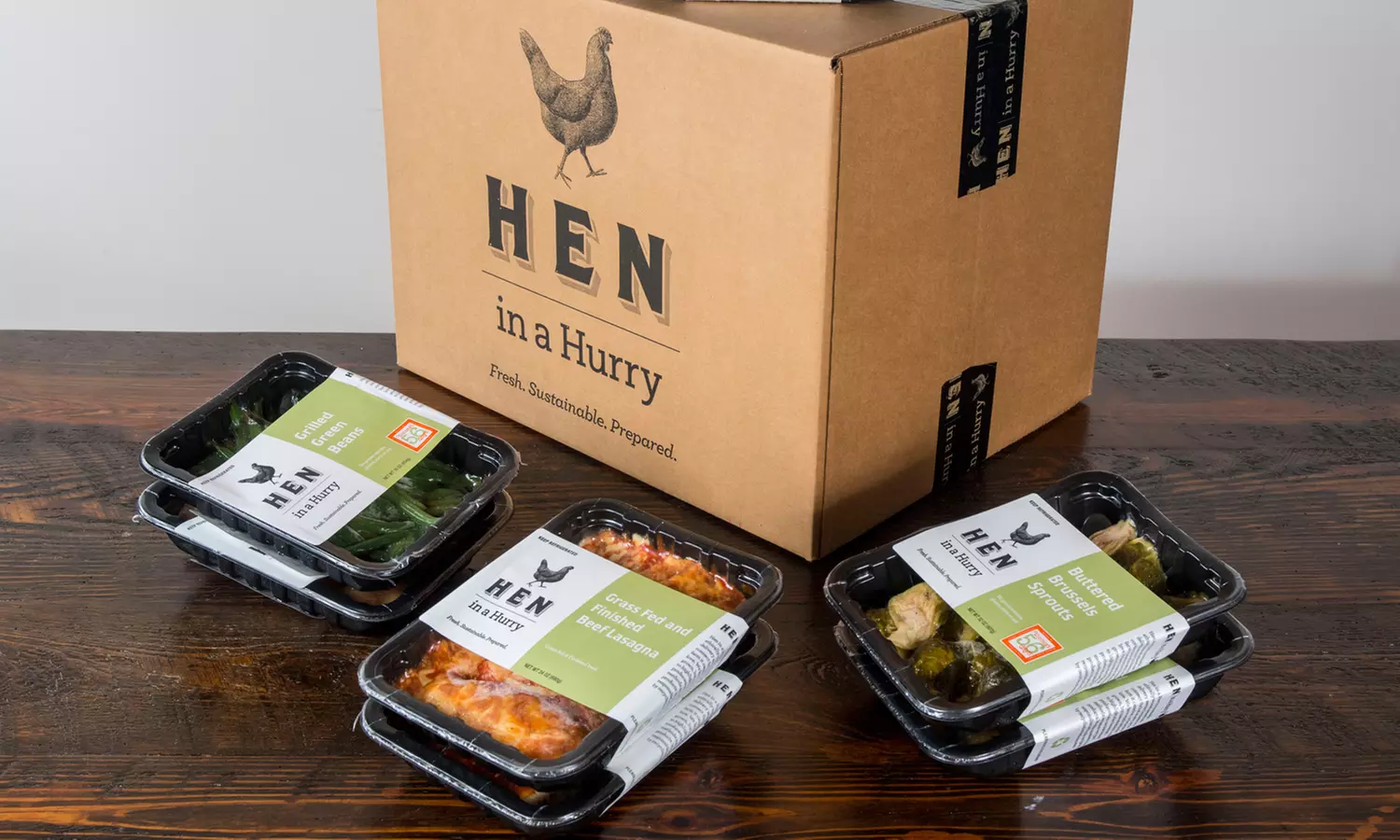 4, 7, or 30 Chef-Prepared Meals from Hen In A Hurry (40% Off) - Primary Image