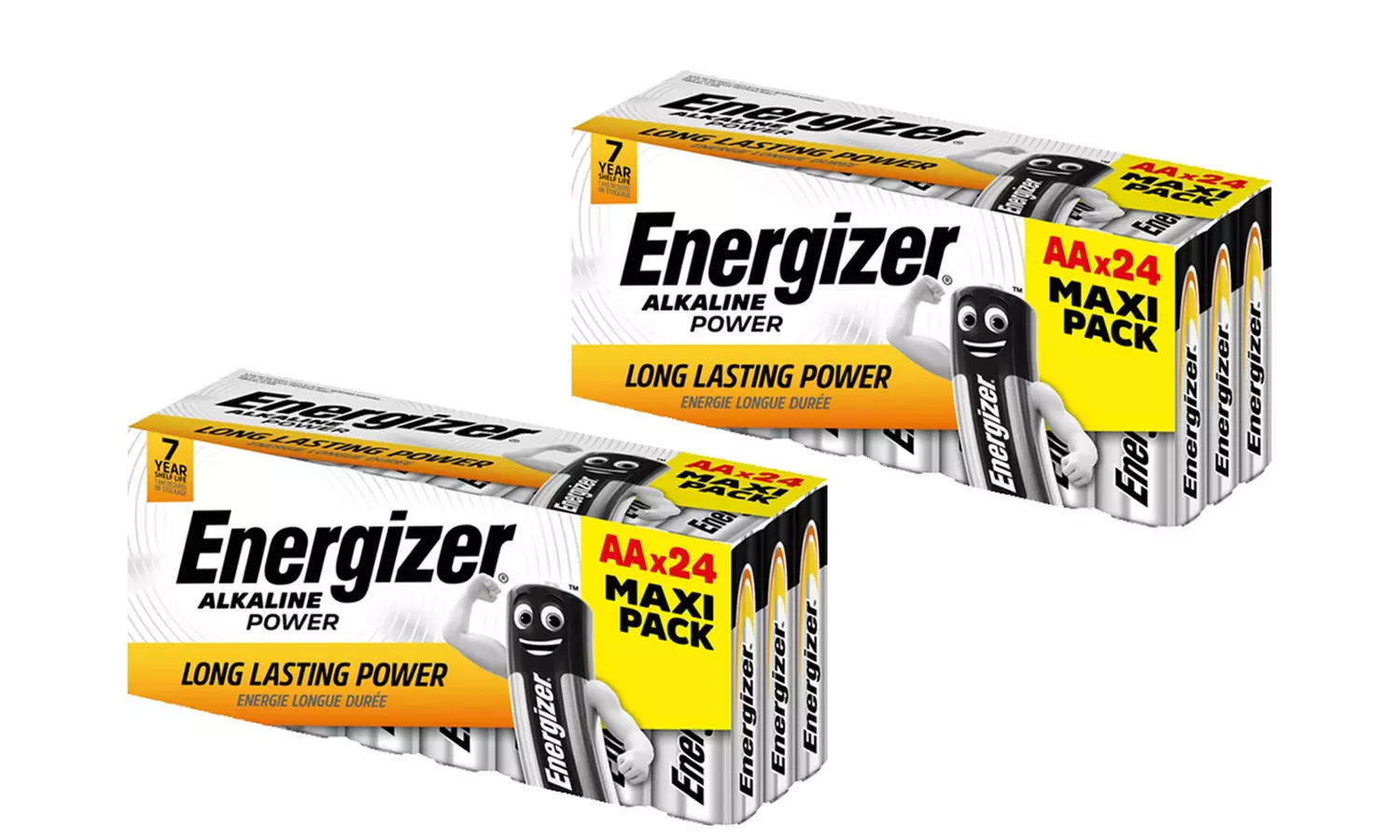 8, 16, 24, 48, 72, 96 oder 177 Energizer Alkaline AA- o. AAA-Batterien