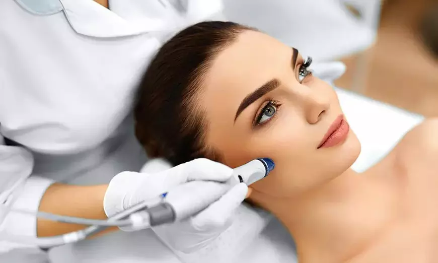 Explore Image Laser Spa's HydraFacial Packages, Featuring Red Light Therapy for Up to 68% Off Radiant Skin Solutions - Primary Image