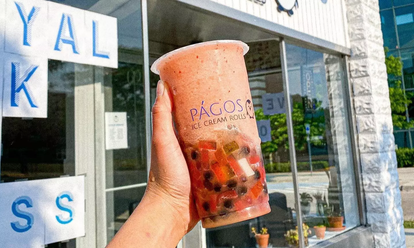 Ice Cream & Drinks for Takeout and Dine-In if Available at Págos Ice Cream Rolls and Drinks (Up to 30% Off) - Primary Image