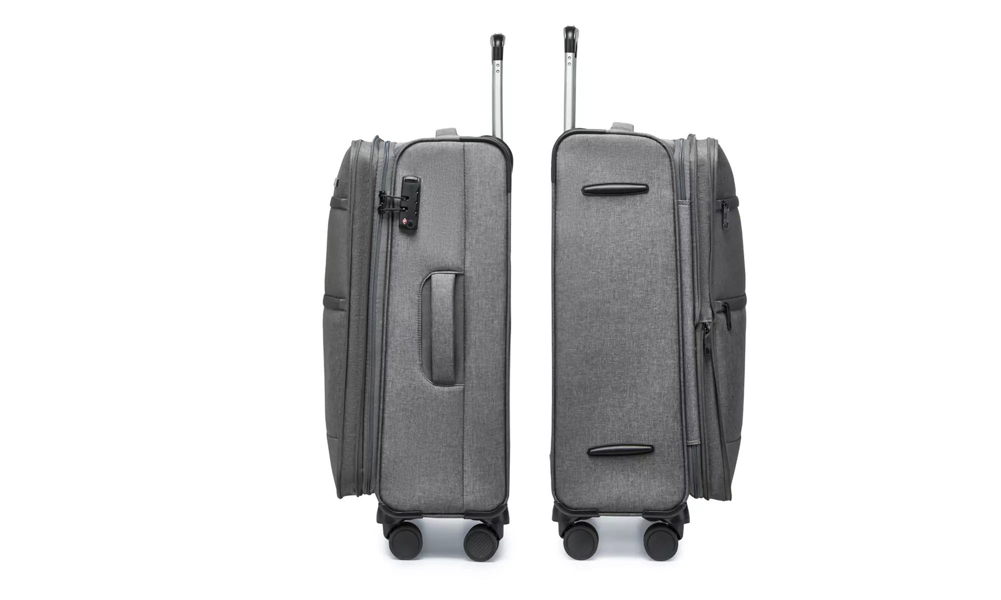 One- or Three-Piece British Traveller Luggage with TSA Lock & Wheels