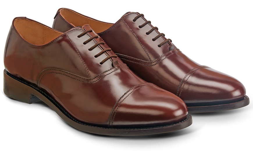 Image 8: Samuel Windsor Men's Oxford Shoes