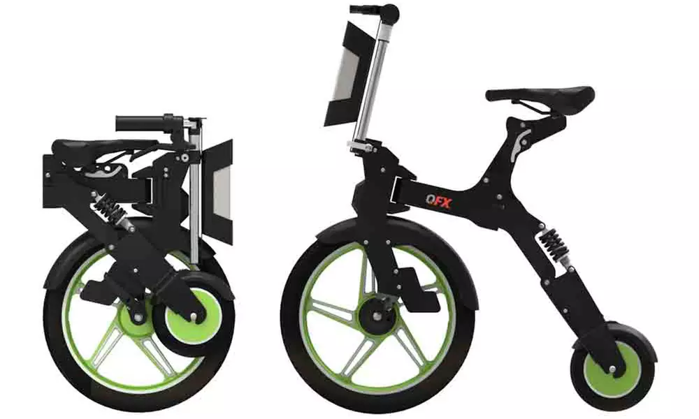 QFX Unfold and Go Electric Transportation Device (Bike-Scooter) - Second Medium